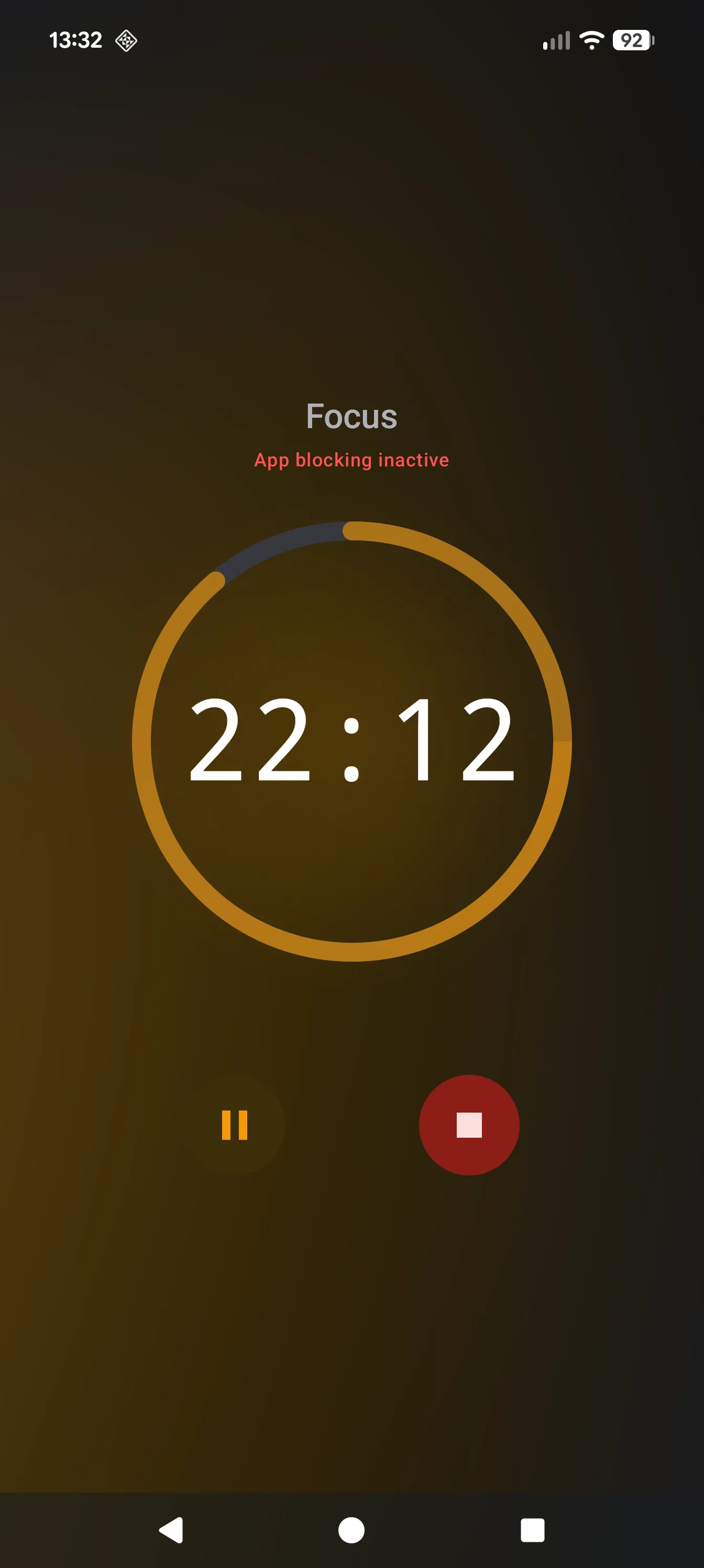 Focus Timer — Countdown, controls, breathing — all on one screen